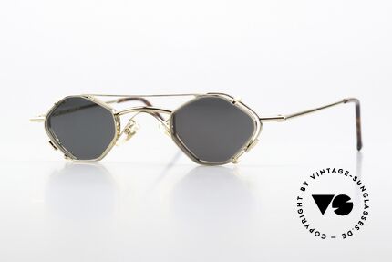 Christian Roth 2402 Octagonal Glasses Clip On Details
