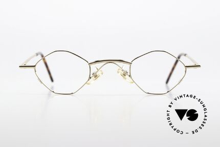 Christian Roth 2402 Octagonal Glasses Clip On, Size: small, Made for Men and Women