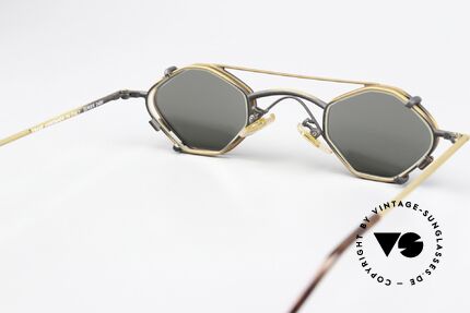Christian Roth 2402 Octagonal Glasses Antique, the SMALL frame is perfect for strong prescriptions, Made for Men and Women