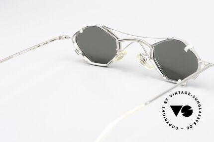 Christian Roth 2402 Octagonal Frame Sun Clip, the SMALL frame is perfect for high prescriptions, Made for Men and Women