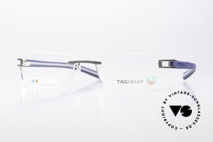 Tag Heuer 7644 Fold Temples With Elastomer Details
