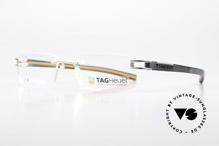 Tag Heuer 7644 Fold Offers The Perfect Hold, lightweight & comfortable stainless steel temples, Made for Men