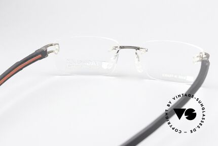 Tag Heuer 7643 Fold Avantgarde Eyewear Rimless, NOT retro eyeglasses, but an original from 2006, Made for Men