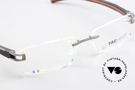Tag Heuer 7643 Fold Avantgarde Eyewear Rimless, unworn rarity (new old stock), made in FRANCE, Made for Men
