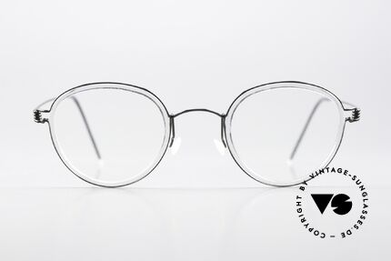 Lindberg Jackie 44 Air Titan Rim Unisex Glasses Panto Style, panto model Jackie, in size 44-24, temple length 145mm, Made for Men and Women