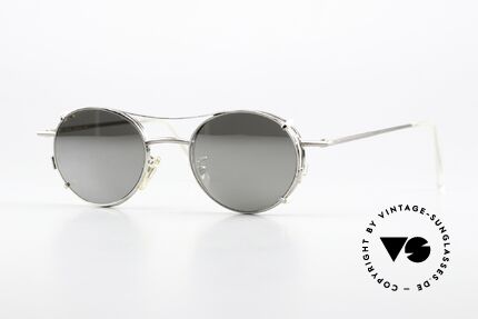 Christian Roth 2405 Silver Mirrored Sun Clip Details