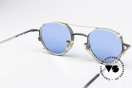 Christian Roth 2405 90's Frame Antique Silver, very functional (progressive lenses) & sun protection, Made for Men and Women