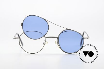 Christian Roth 2405 90's Frame Antique Silver, Size: small, Made for Men and Women
