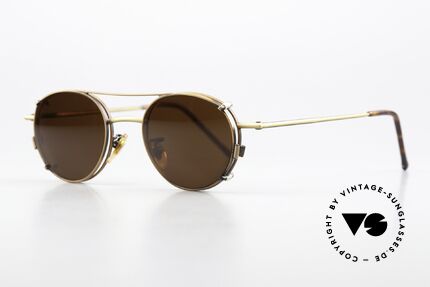 Christian Roth 2405 90's Frame Antique Bronze, Panto frame: lens height 37mm and lens width 42mm, Made for Men and Women
