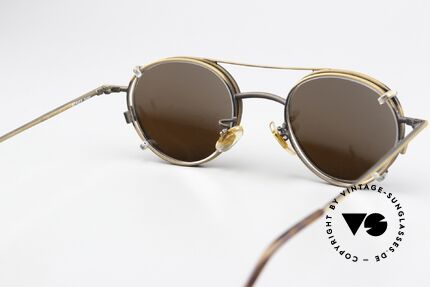 Christian Roth 2405 90's Frame Antique Bronze, very functional (progressive lenses) & sun protection, Made for Men and Women