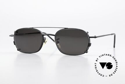 Christian Roth 2404 Square Eyewear Clip On Details
