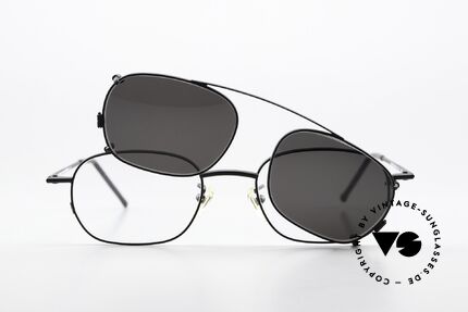 Christian Roth 2404 Square Eyewear Clip On, Size: medium, Made for Men and Women