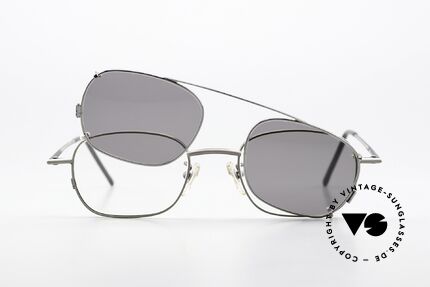 Christian Roth 2404 Antique Gray With Clip On, Size: medium, Made for Men and Women