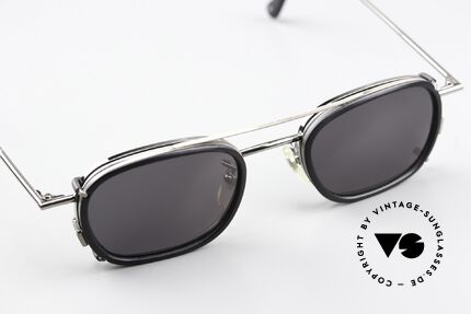 Christian Roth 2404 Gunmetal With Clip On, an unworn 1990's masterpiece for all lovers of design, Made for Men and Women
