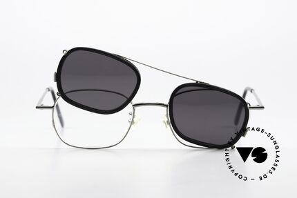 Christian Roth 2404 Gunmetal With Clip On, Size: medium, Made for Men and Women