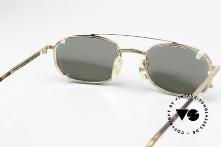 Christian Roth 2571 Clip-On Specs From 1994, very functional (progressive lenses) & sun protection, Made for Men and Women