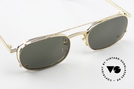 Christian Roth 2571 Clip-On Specs From 1994, an unworn 1990's masterpiece for all lovers of design, Made for Men and Women