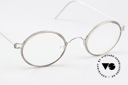 Lindberg Harley Air Titan Rim Unisex Vintage Eyeglasses, orig. Lindberg DEMO lenses can be replaced optionally, Made for Men and Women