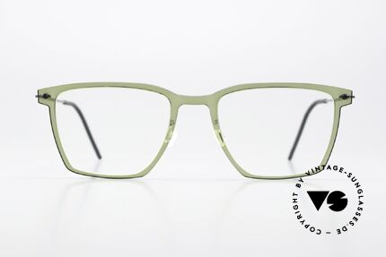 Lindberg 6554 NOW Square Designer Eyeglasses, square model 6554, size 52/20, for ladies and gents, Made for Men and Women
