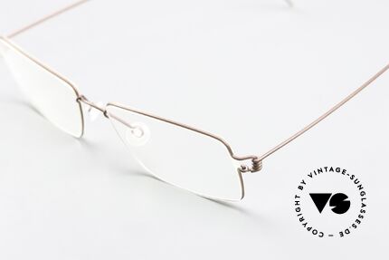 Lindberg Nikolaj Air Titan Rim Men's Classic Designer Frame, extremely strong, resilient and flexible (and 3g only!), Made for Men