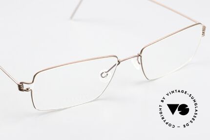 Lindberg Nikolaj Air Titan Rim Men's Classic Designer Frame, simple & strong frame: free from screws, rivets & welds, Made for Men