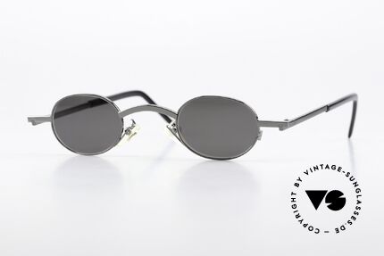 Christian Roth 2505 Small Oval Sunglasses 90's Details