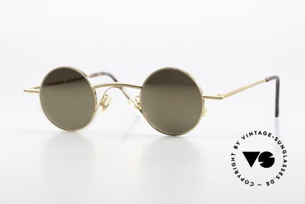 Christian Roth 2408 Gold Mirrored Sun Lenses Details
