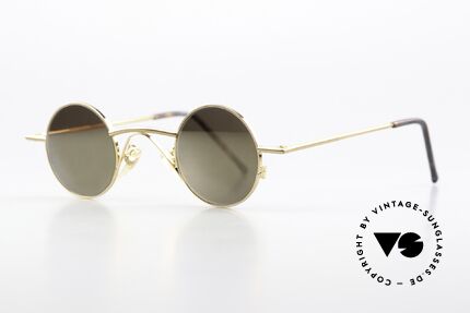 Christian Roth 2408 Gold Mirrored Sun Lenses, gold mirrored sun lenses for 100% UV protection, Made for Men and Women