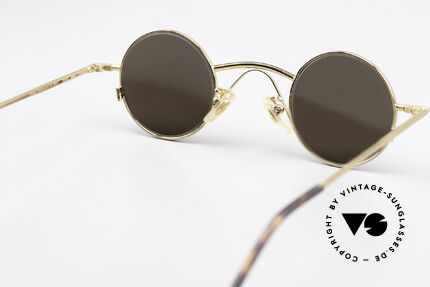 Christian Roth 2408 Gold Mirrored Sun Lenses, unworn masterpiece for design lovers from 1994, Made for Men and Women