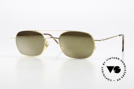 Christian Roth 2403 Sun Lenses Gold Mirrored Details