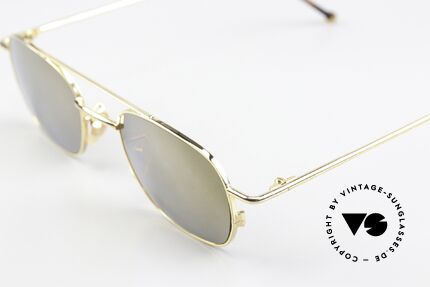Christian Roth 2403 Sun Lenses Gold Mirrored, the sun lenses can also be exchanged as desired, Made for Men and Women