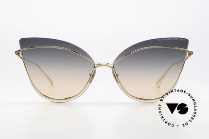 DITA Nightbird One Magical Cat-Eye Shades, a grandiose oversized design; feminine and elegant, Made for Women