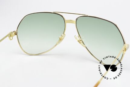Cartier Vendome Santos - L 80's Luxury Aviator Frame, 2nd hand but in great vintage condition + Cartier box, Made for Men and Women