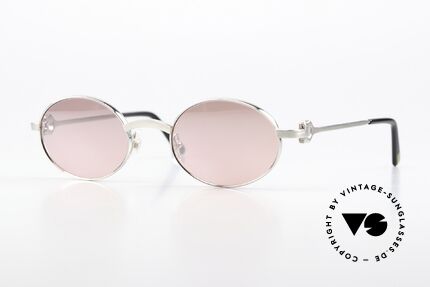 Cartier Spider - S Light Pink Mirrored Lenses Details