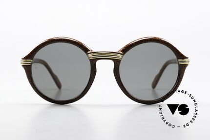 Cartier Cabriolet - L Ultra Rare 52mm L Size, frame with flexible spring hinges in LARGE size 52/22, Made for Men and Women