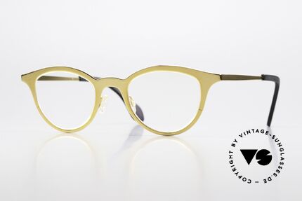 Theo Belgium Mille 21 Glossy Chrome Gold 24ct Details