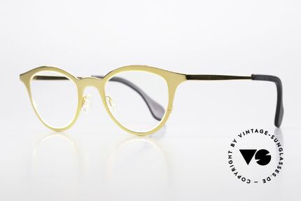 Theo Belgium Mille 21 Glossy Chrome Gold 24ct, LIMITED "GOLDEN DREAM" Edition from 2015, Made for Women