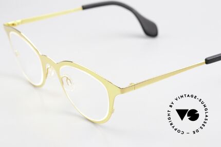 Theo Belgium Mille 21 Glossy Chrome Gold 24ct, the photos do not do the gold plating justice, Made for Women