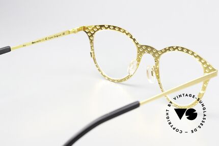 Theo Belgium Mille 21 Glossy Chrome Gold 24ct, CHROME GOLD (shines from two meters away), Made for Women