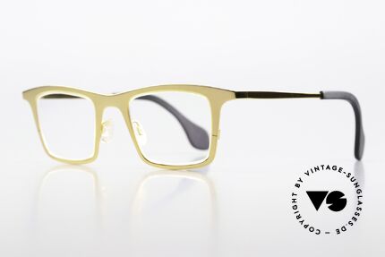 Theo Belgium Mille 23 Glossy 24ct Chrome Gold, LIMITED "GOLDEN DREAM" Edition from 2015, Made for Men and Women