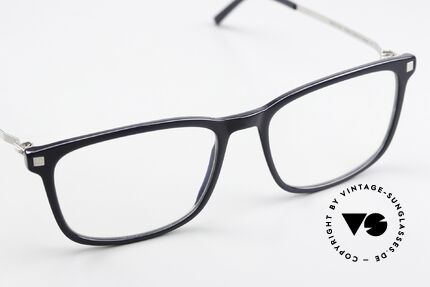 Mykita Kauko Dark Blue And Shiny Silver, unworn model comes with an original case by MYKITA, Made for Men and Women