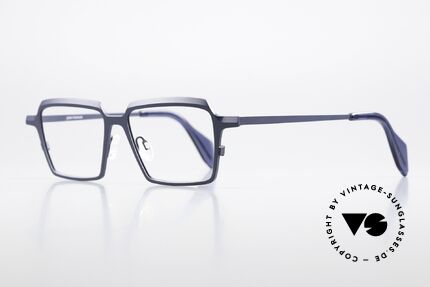 Theo Belgium Flanders Square Titanium Eyewear, top-notch quality and wearing comfort (Titanium), Made for Men and Women