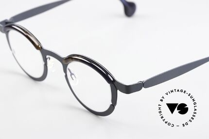 Theo Belgium Piece Round Frame Unisex Panto, unworn; like all our vintage Theo eyewear specs, Made for Men and Women