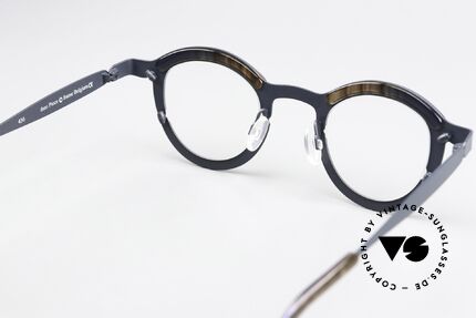 Theo Belgium Piece Round Frame Unisex Panto, metal frame can be glazed with lenses of any kind, Made for Men and Women