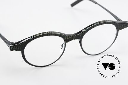 Theo Belgium Ovy Interesting Frame Pattern, unworn (like all our rare vintage eyewear by THEO), Made for Men and Women