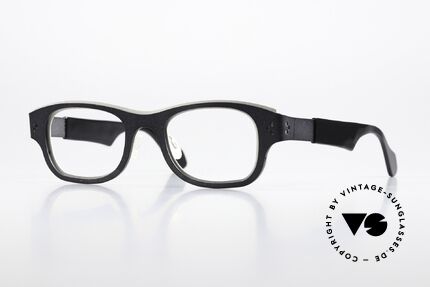 Theo Belgium Vingt Deux Two-Tone Designer Glasses Details