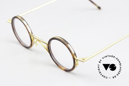 Christian Roth 2408 Round Frame Bauhaus Style, ideal for high prescriptions (but also progressive), Made for Men and Women