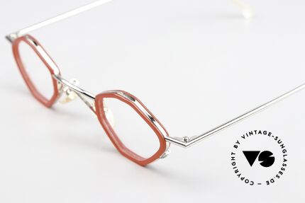Christian Roth 2402 Version With Acetate Rings, lens height 26mm = ideal for high prescriptions, Made for Men and Women