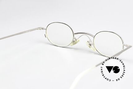 Christian Roth 2400 Small Oval Eyeglass-Frame, unworn masterpiece from 1992 (CR Optical Affairs), Made for Men and Women