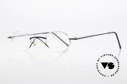 Christian Roth 2400 Small Oval 90's Eyewear, lens height = only 27mm, lens with = only 37mm, Made for Men and Women